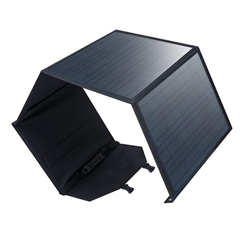 80W Foldable Solar Panel Outdoor 4-Folding Fast Charging Solar Cell Charger Phone Power Bank 80W Foldable Solar Panel Outdoor 4-Folding Fast Charging Solar Cell Charger Phone Power Bank